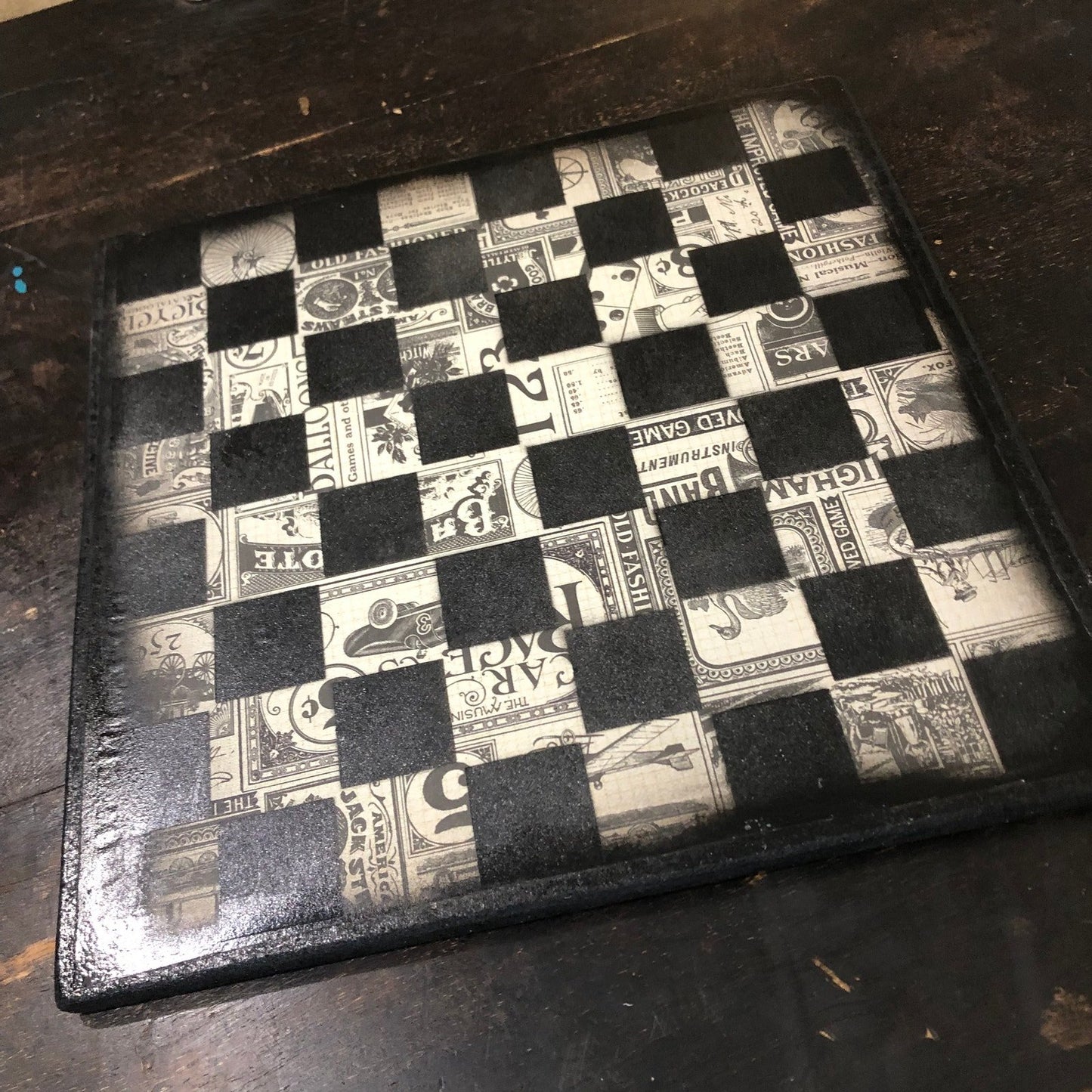 Scrapbook Chess Set - Classic Themed