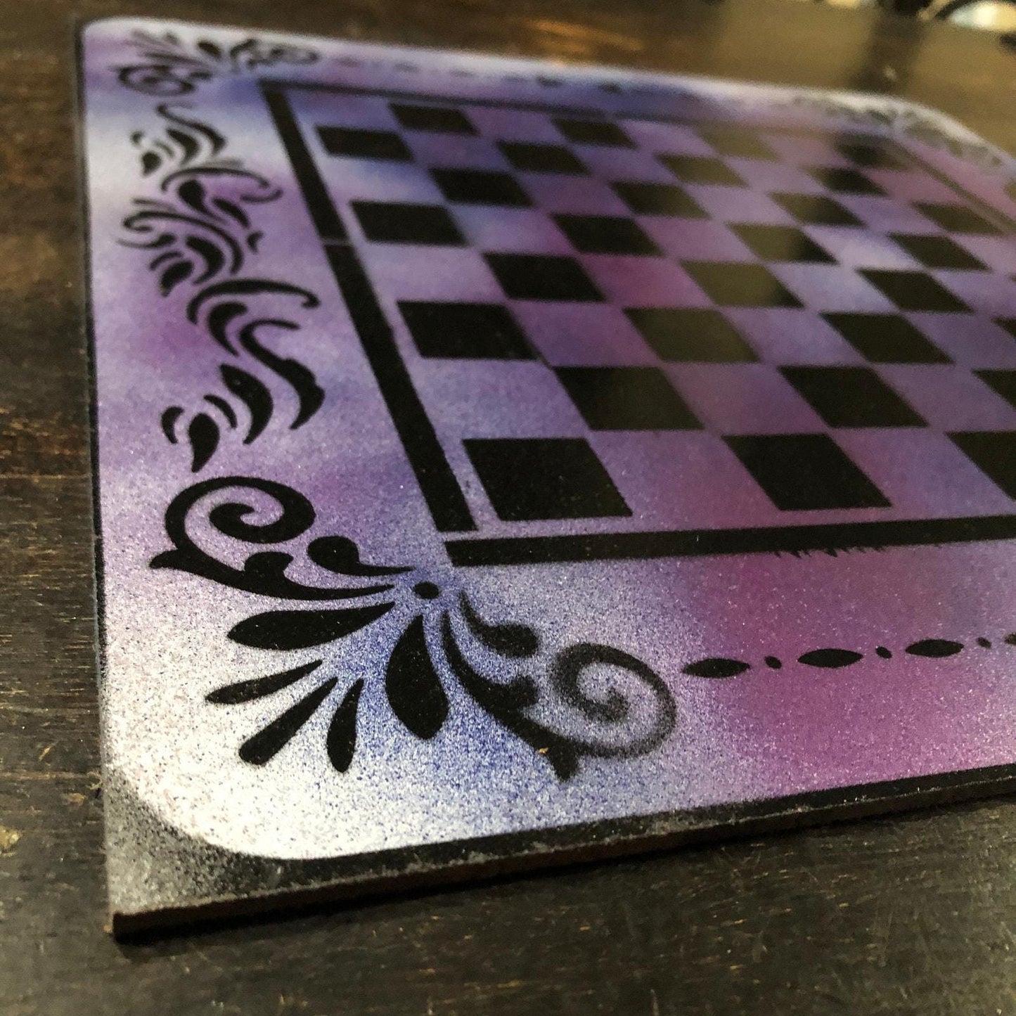 Chess Set - Galaxy Purple