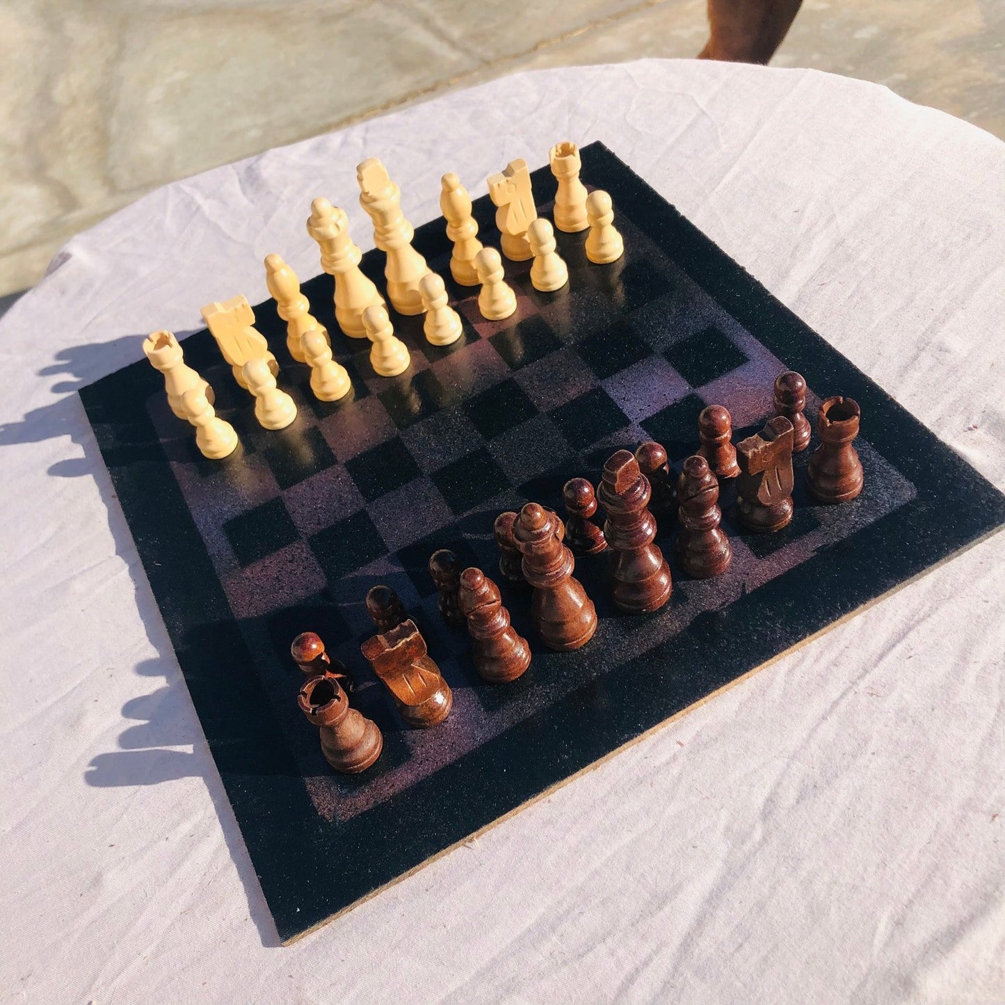 Chess Set - Dark Fools Gold