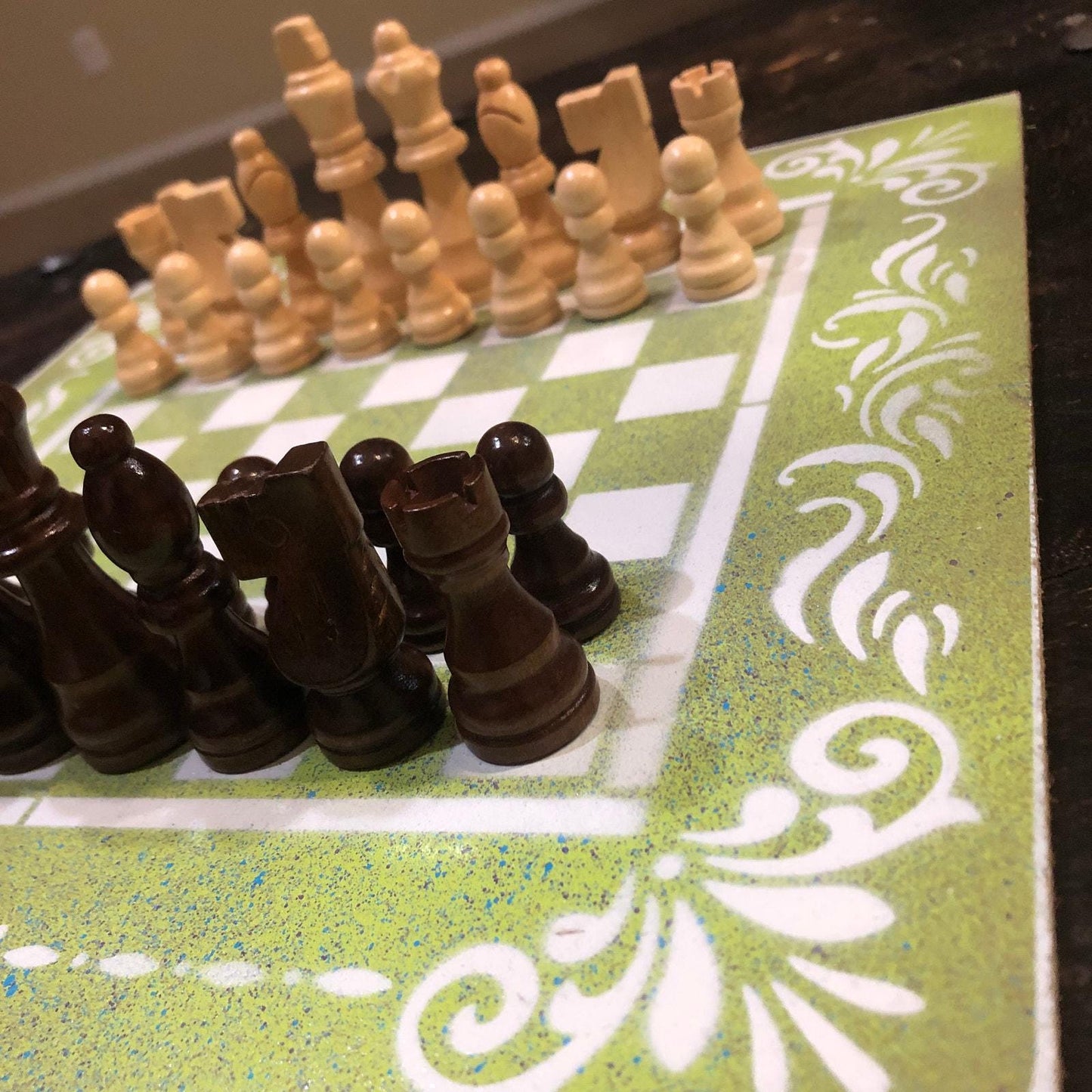 Chess Set - Pear Green