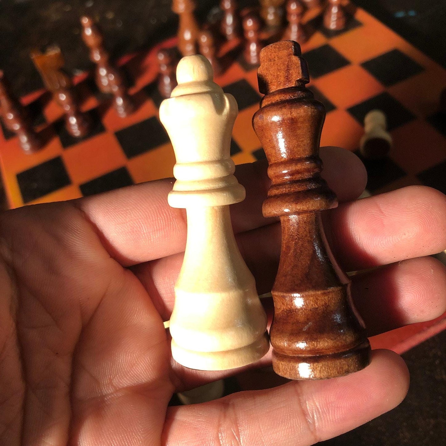 Chess Set - Sunset Orange Edition