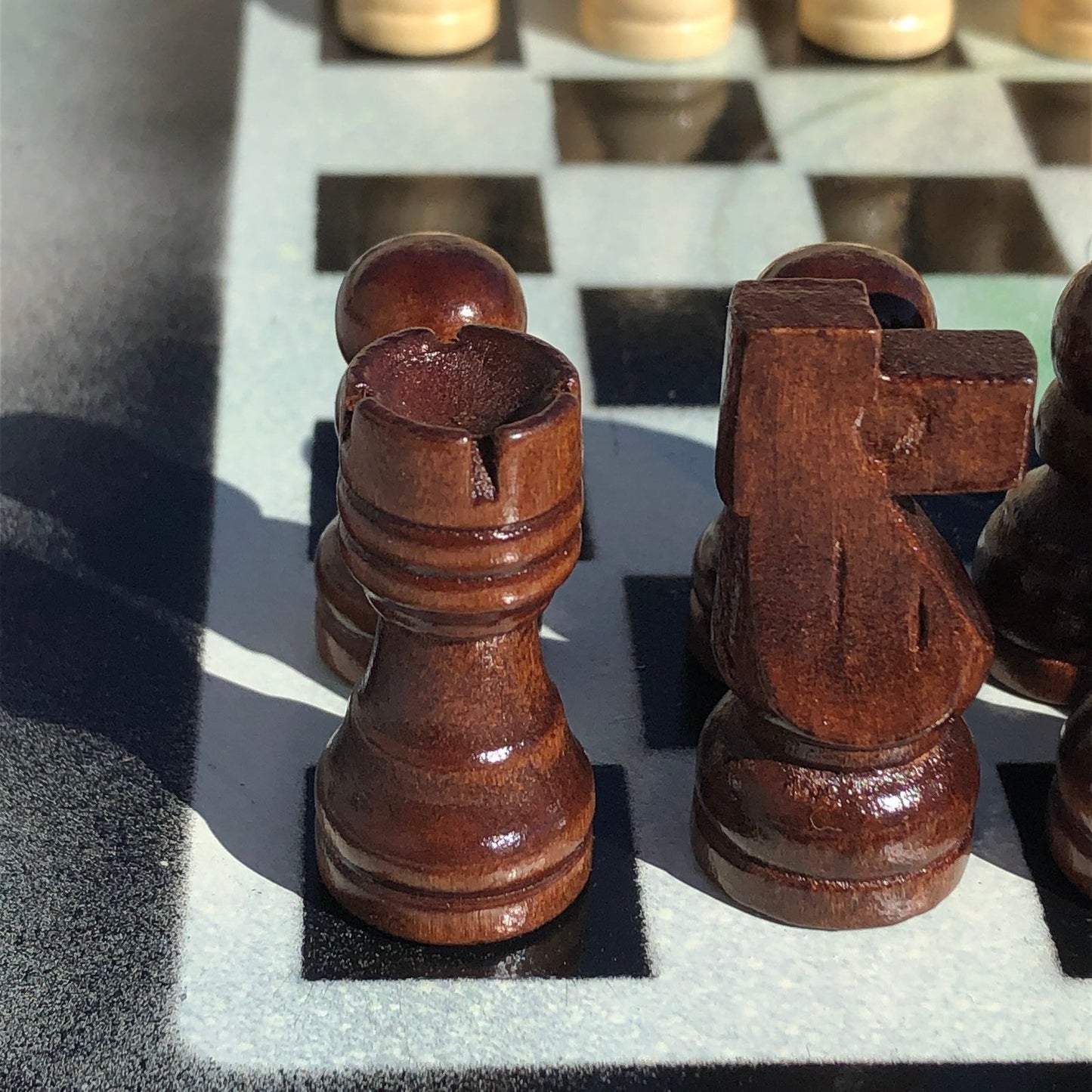 Vinyl Chess Set - Checkered Supreme