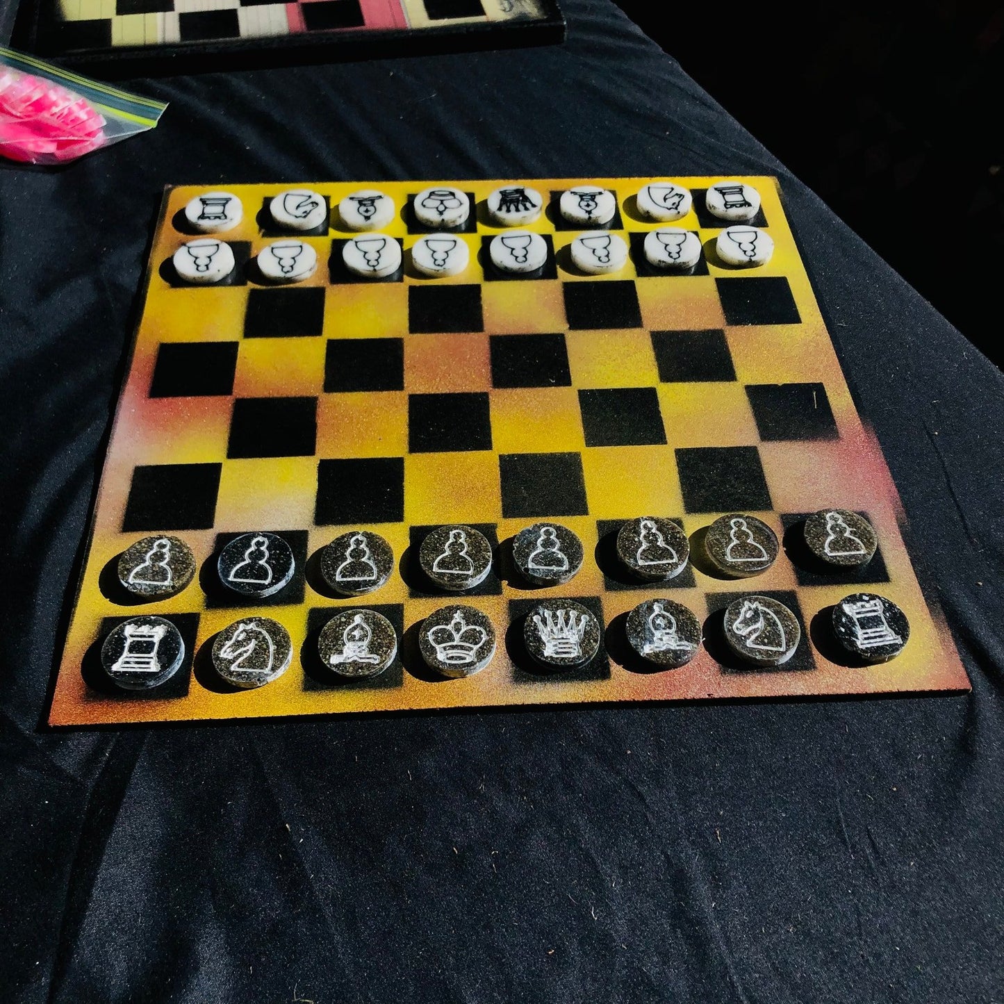 Chess Set - Spoiled Yellow