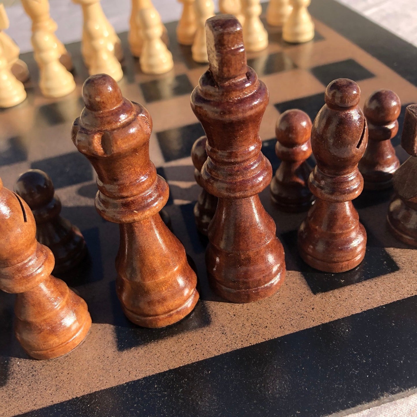 Chess Set - Luxury Brown