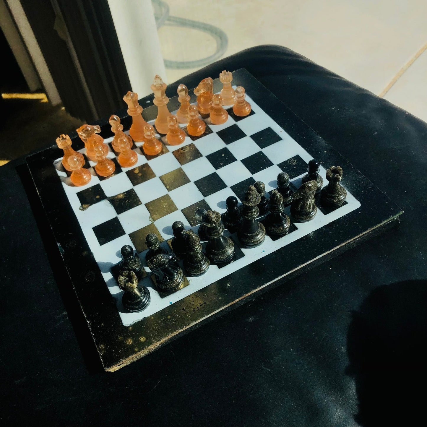 Chess Set - Golden Dust