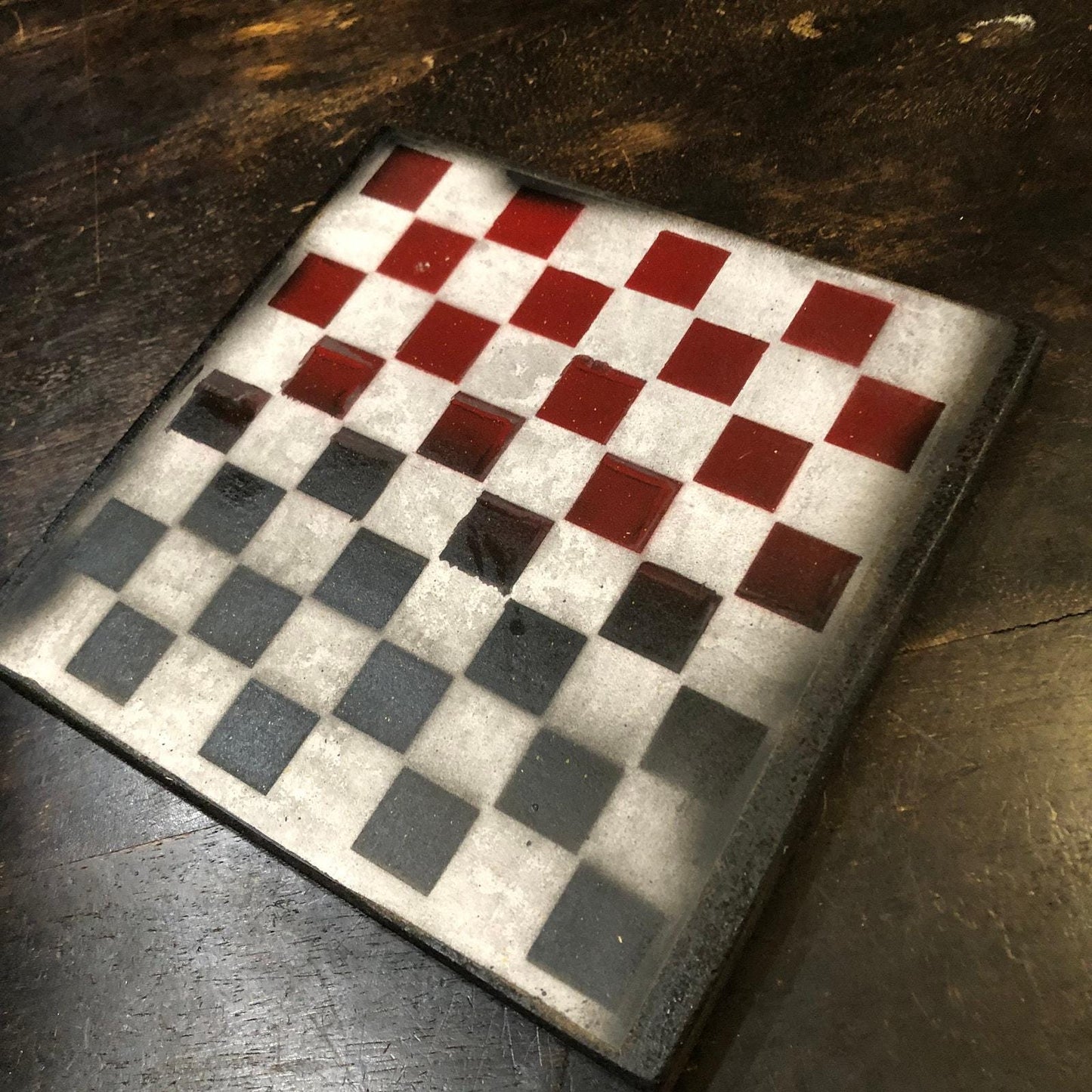 Scrapbook Chess Set - Code Red