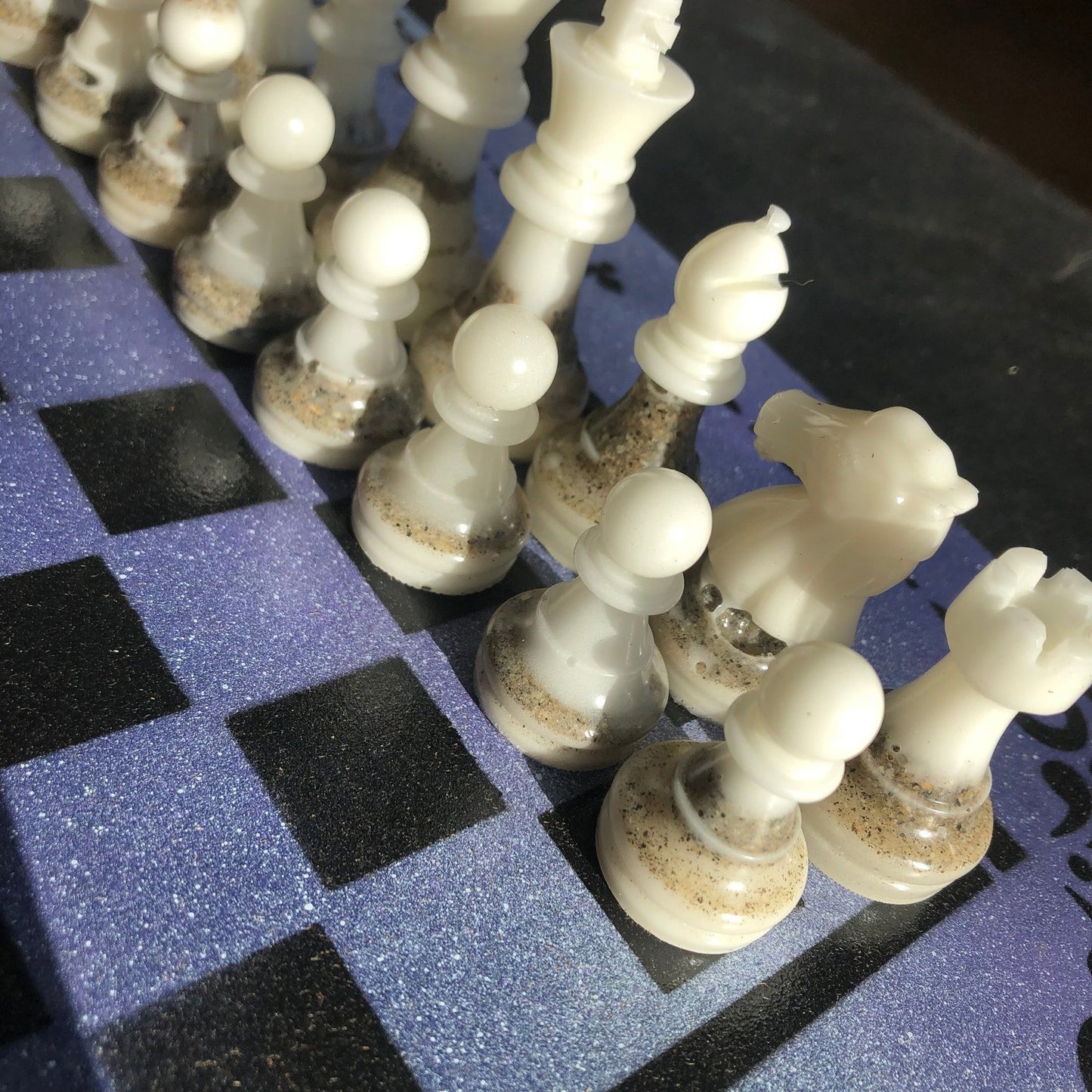 Chess Set - Drizzling Blue