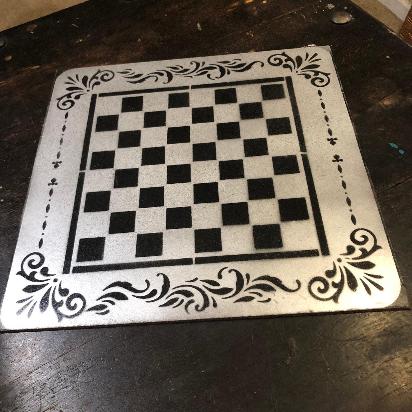 Chess Set - Silver & Black