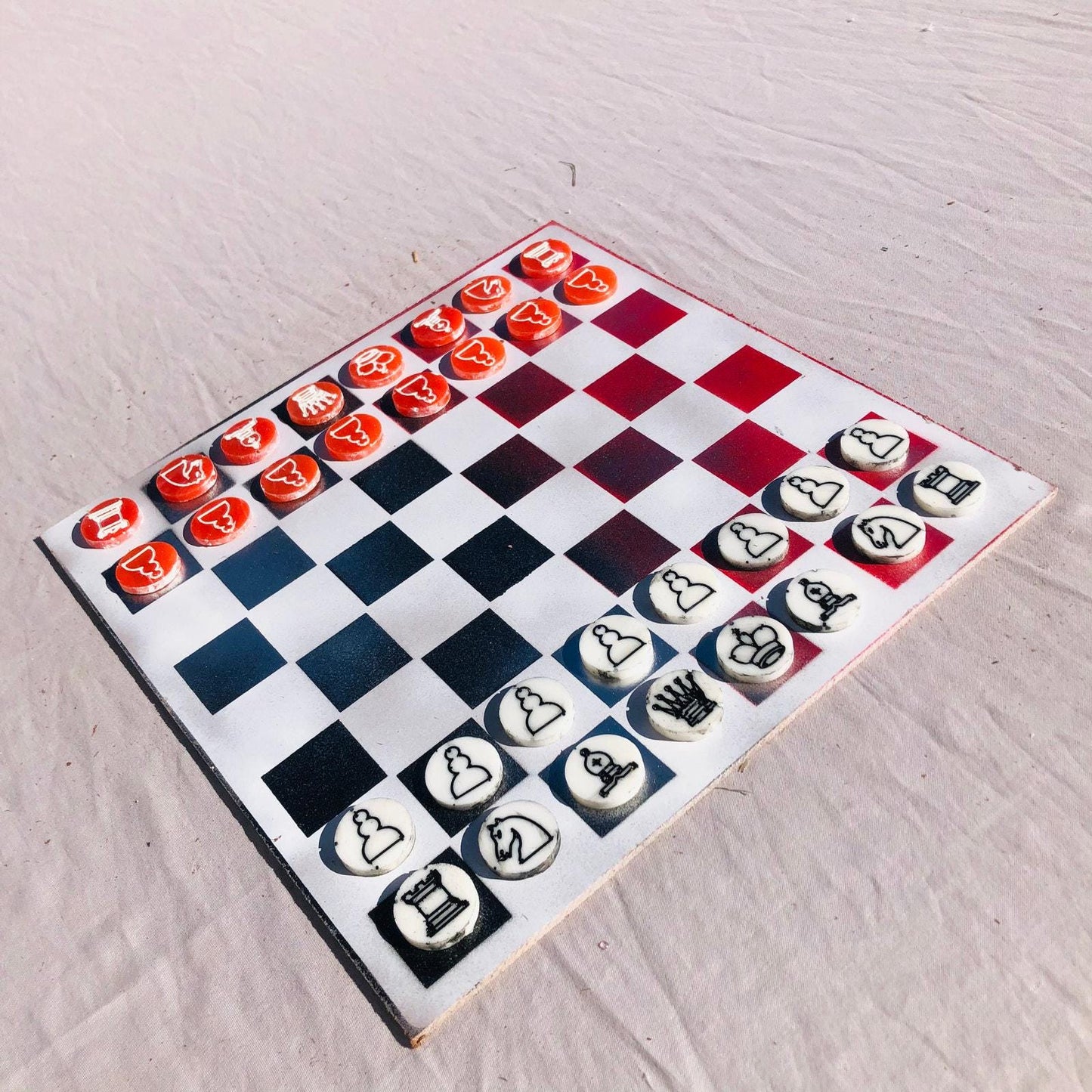 Chess Set - Race Track Edition