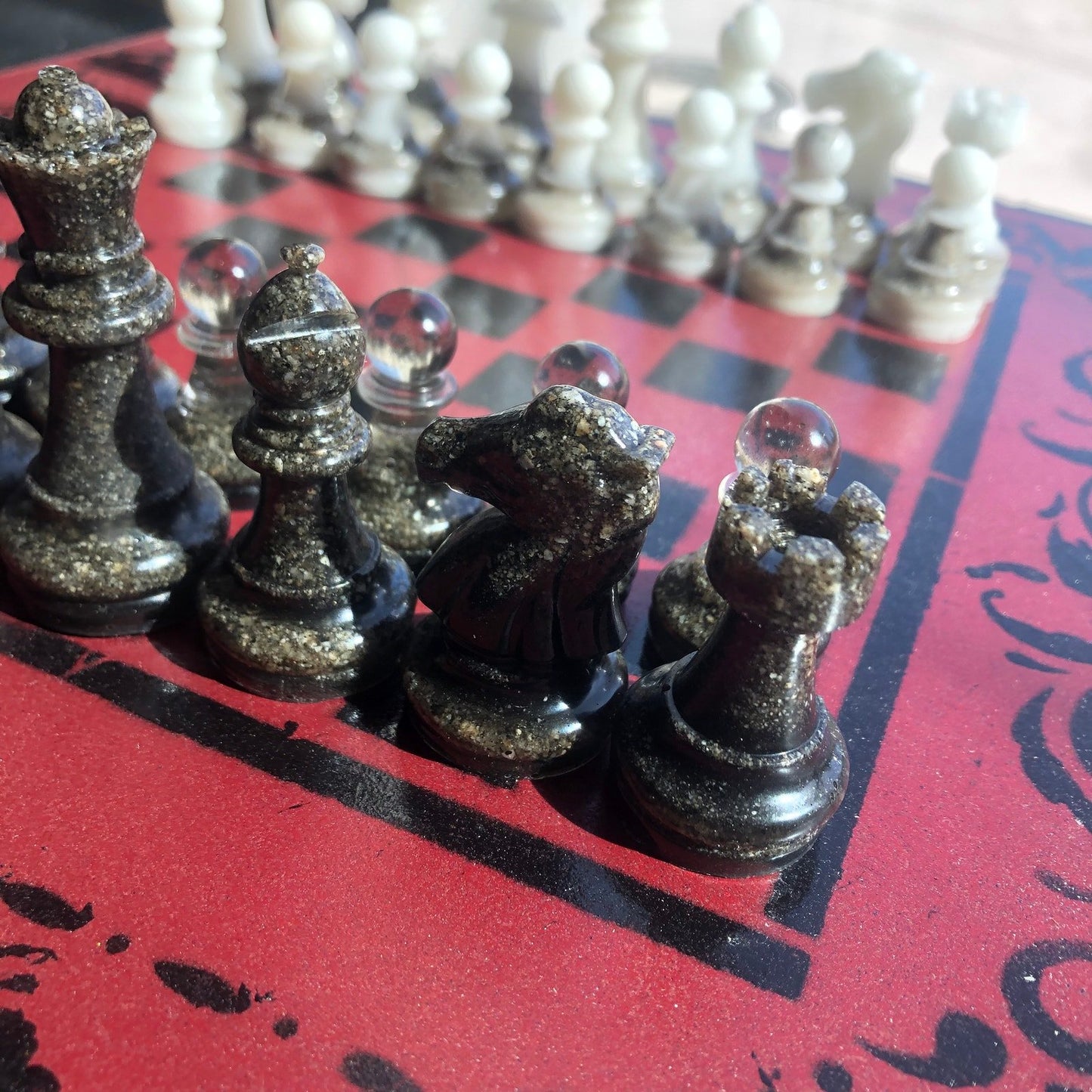 Chess Set - The King's Red