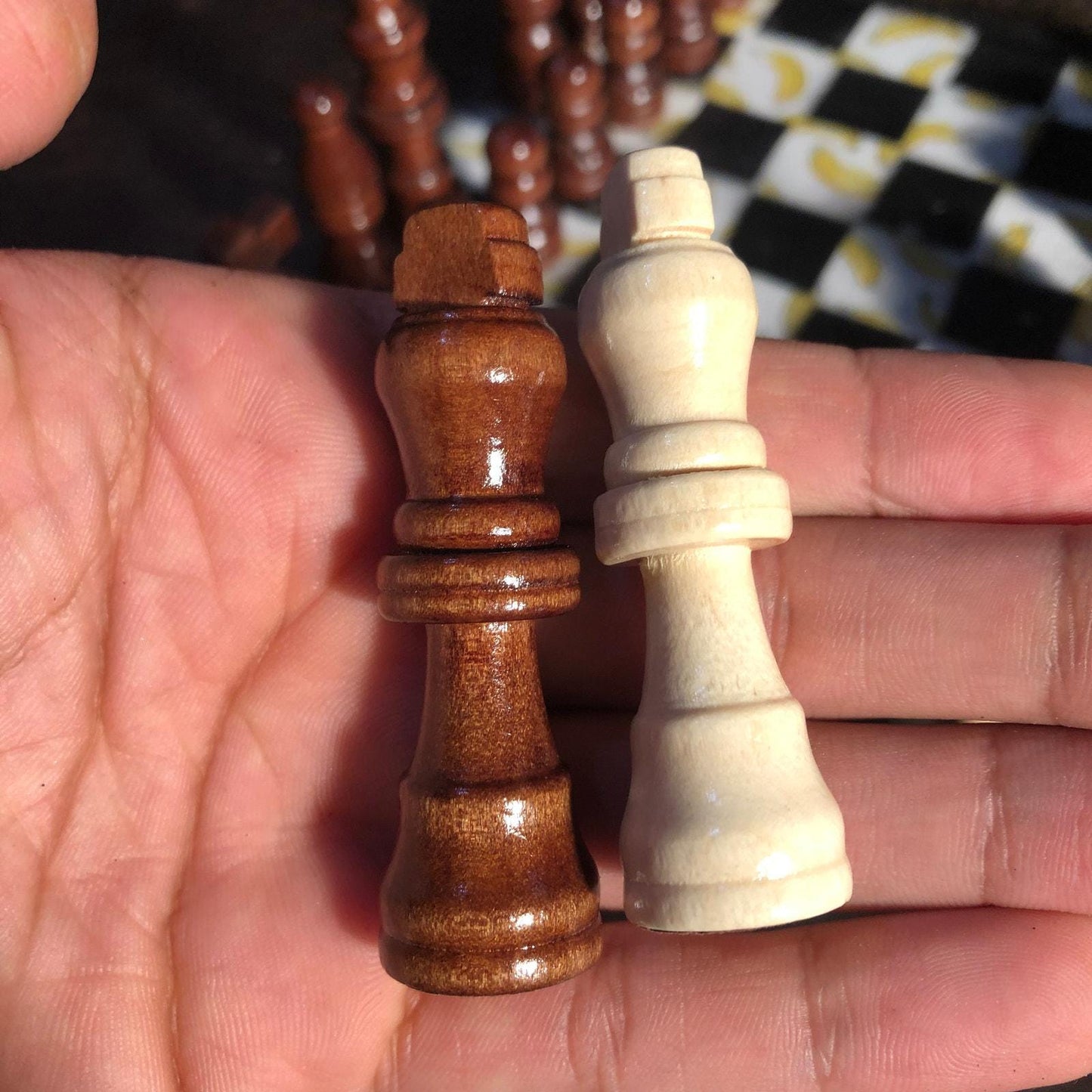 Scrapbook Chess Set - Banana Edition