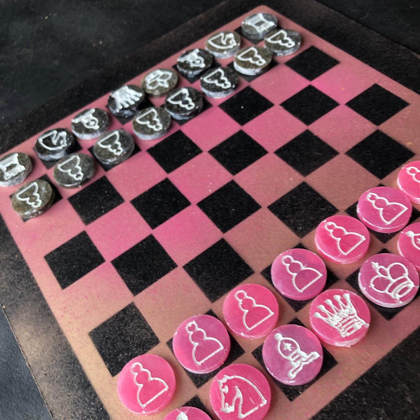 Chess Set - Settled Pink