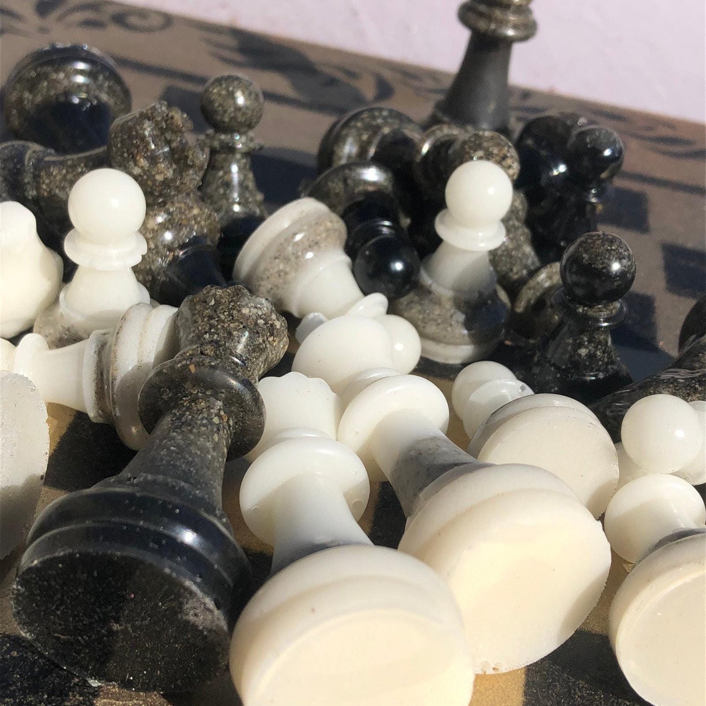 Chess Set - Black & Gold