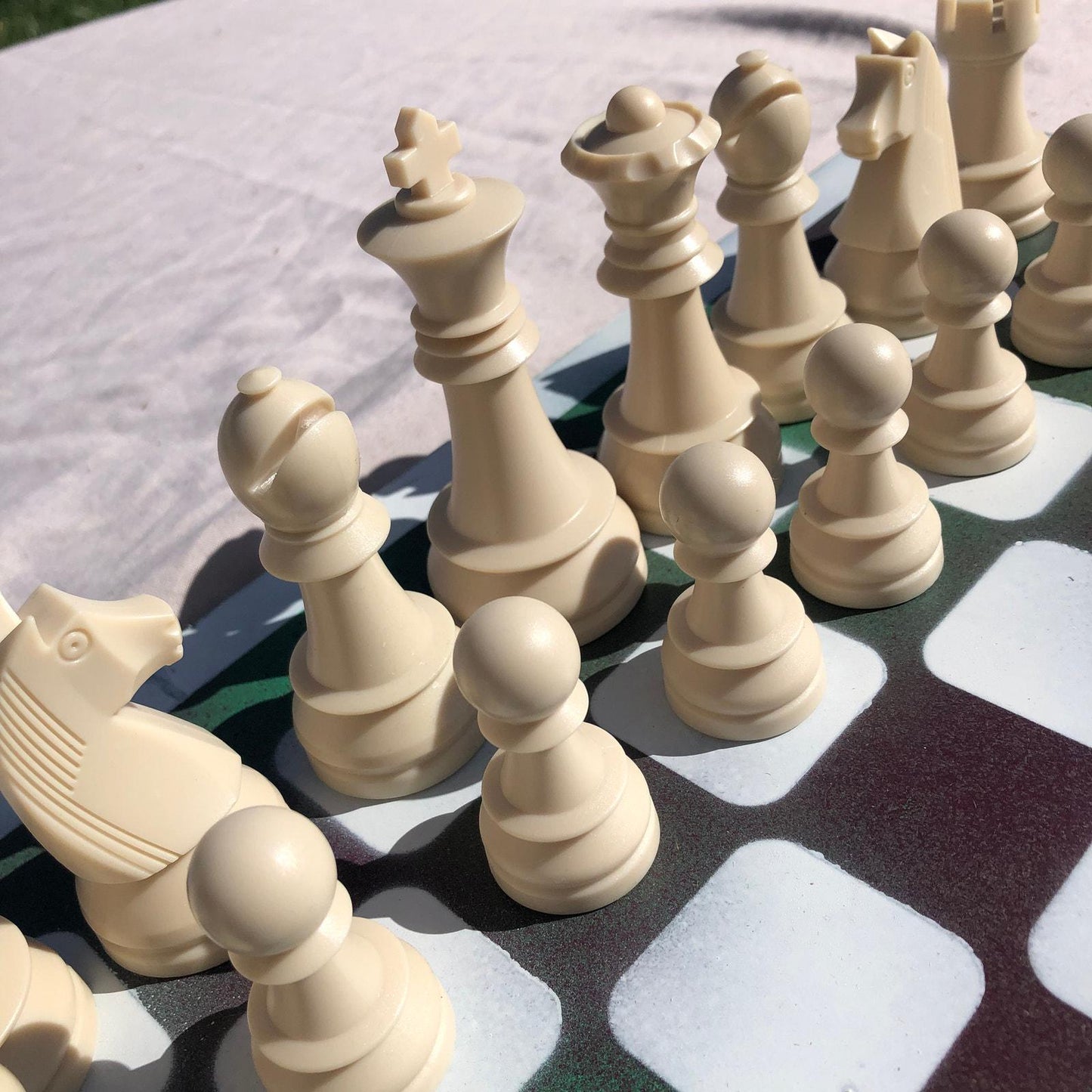 Large Chess Set - Gummy Green