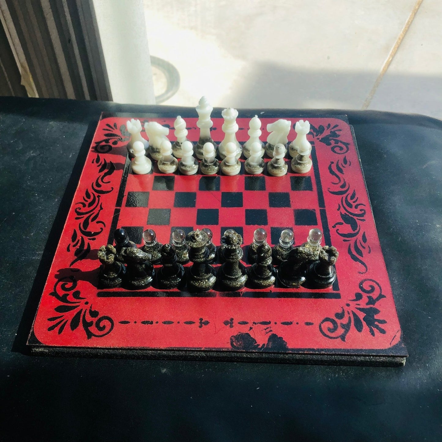 Chess Set - The King's Red