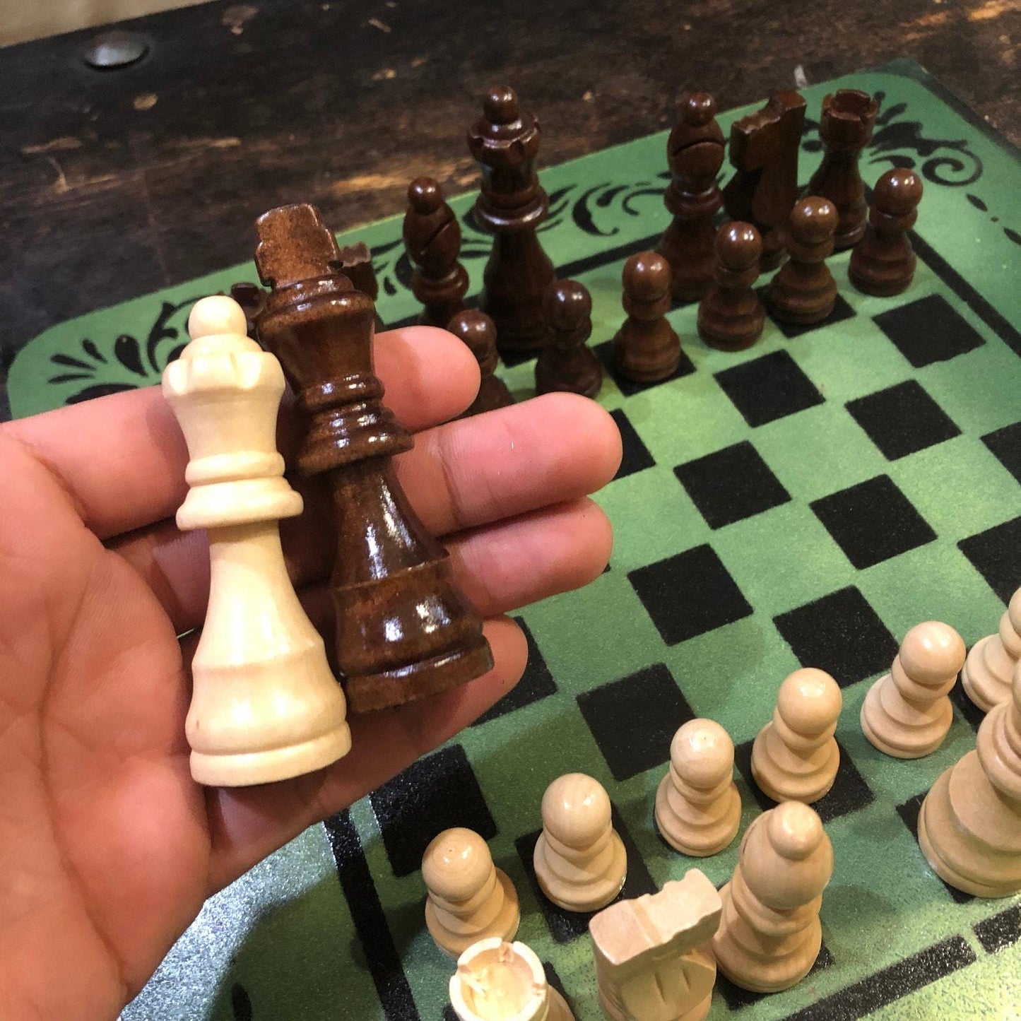 Chess Set - Green Lime Edition