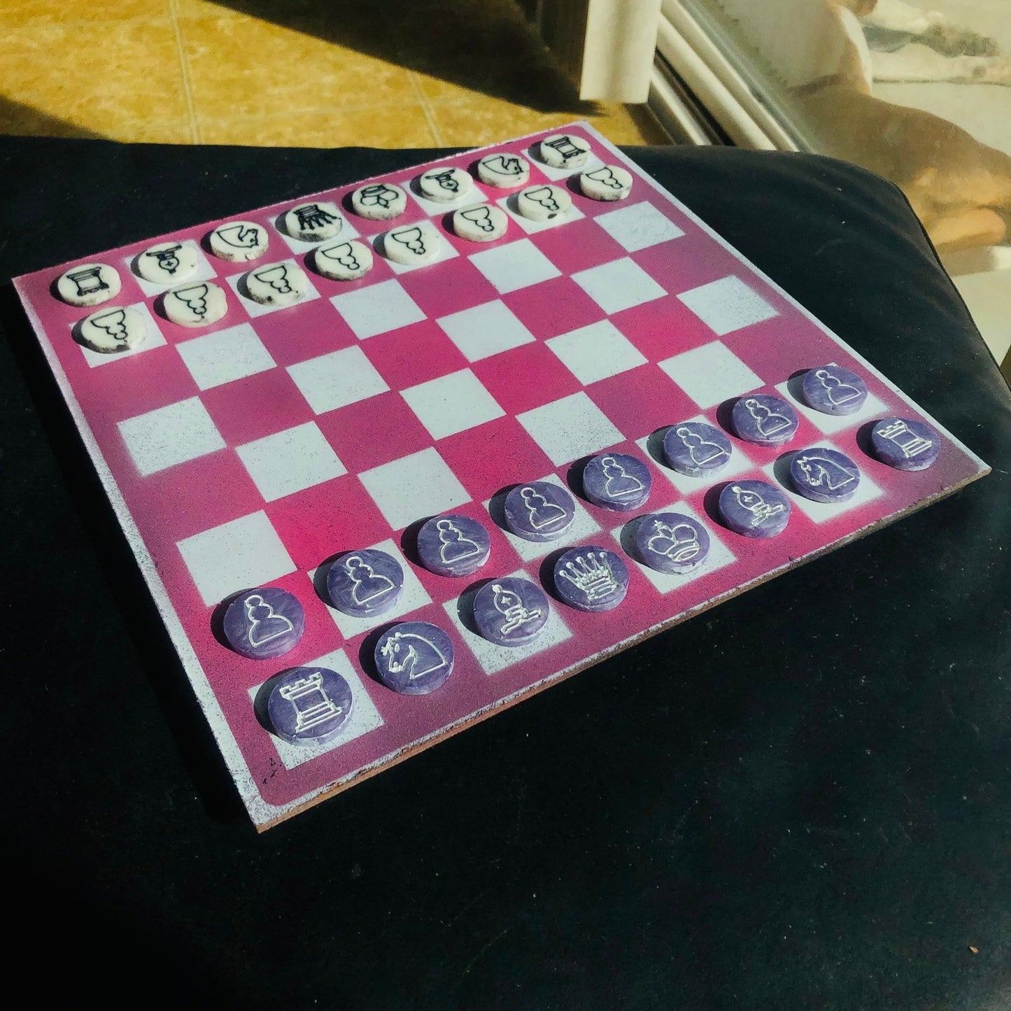 Chess Set - Pink Cotton Candy