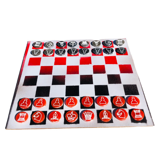 Chess Set - Prestigious Race Colors