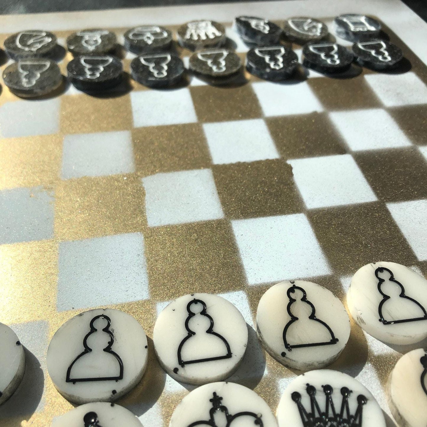 Chess Set - Shine Gold Edition