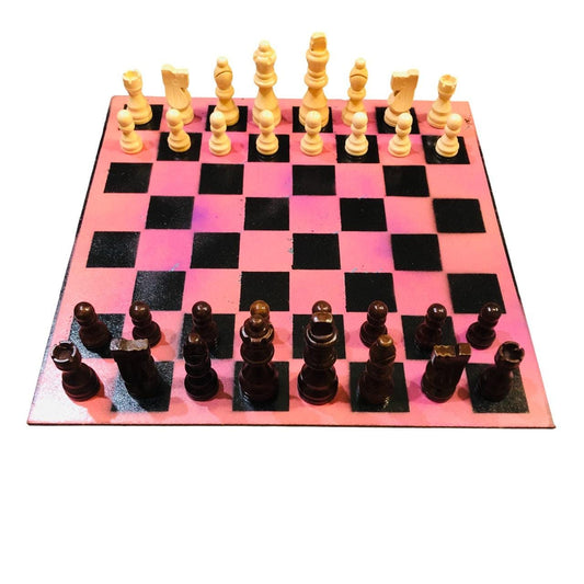 Chess Set - Sunset Pink