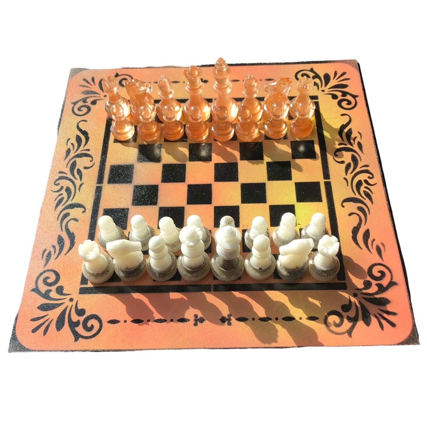 Chess Set - Sun Gold Royal