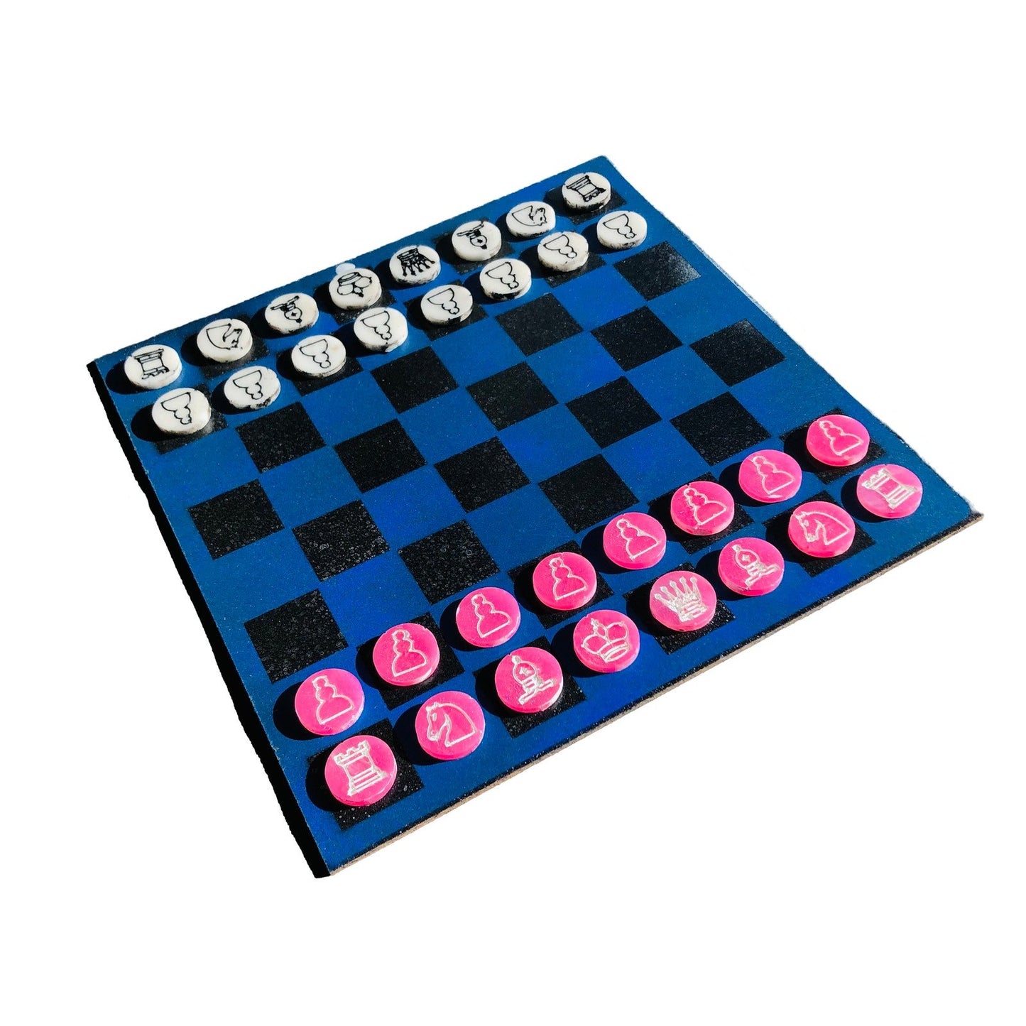 Chess Set - Prestigious Blue