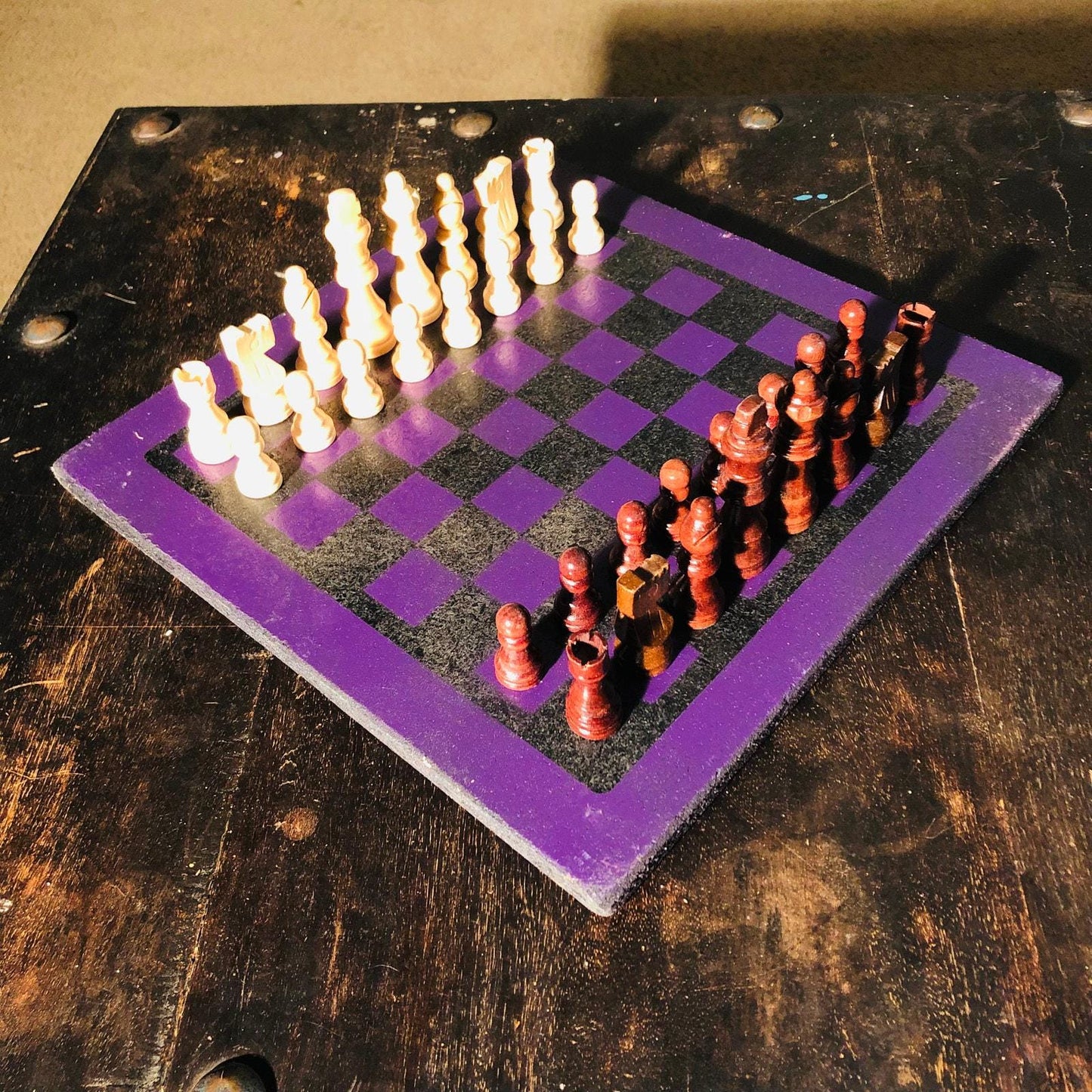 Chess Set - Dark Purple