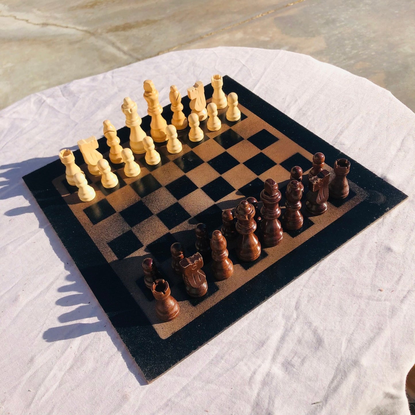 Chess Set - Luxury Brown