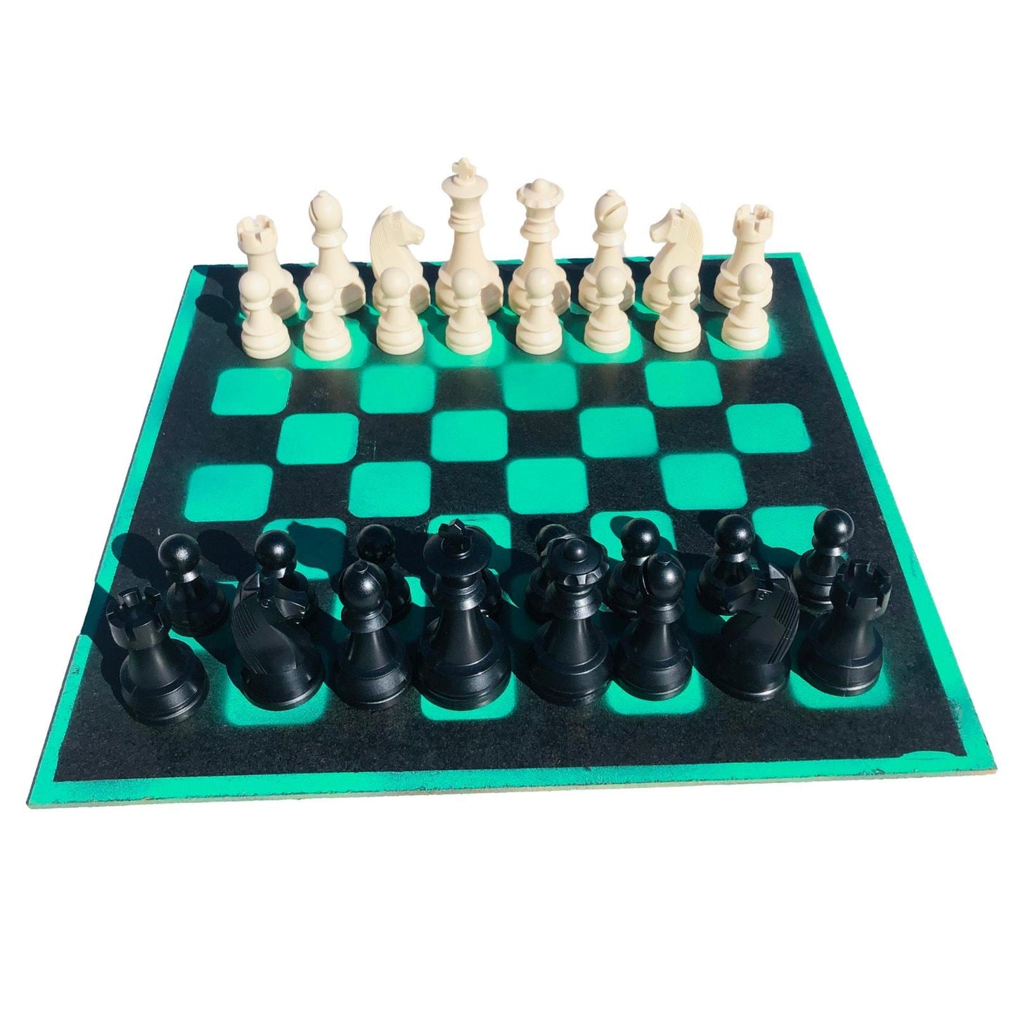 Large Chess Set - Razer Green