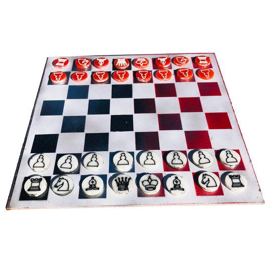 Chess Set - Race Track Edition