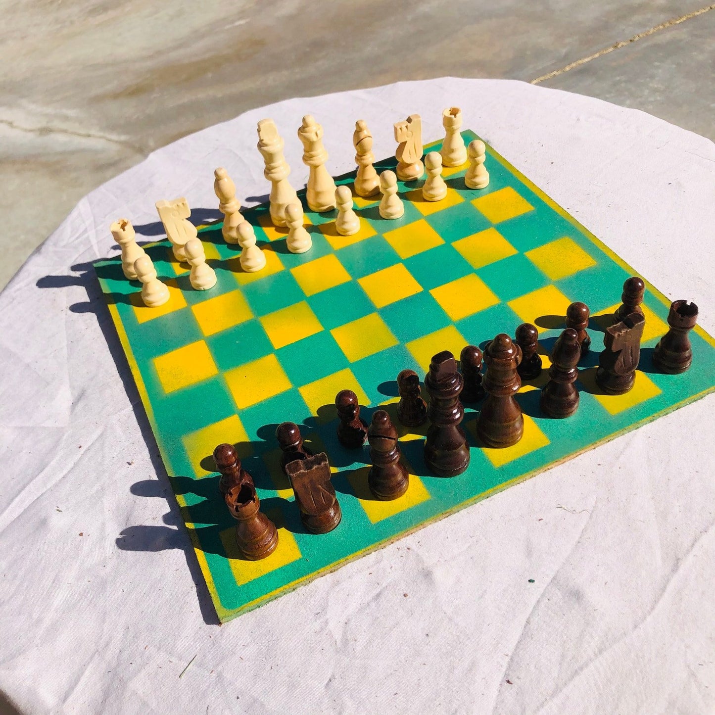 Chess Set - Cheesehead Edition