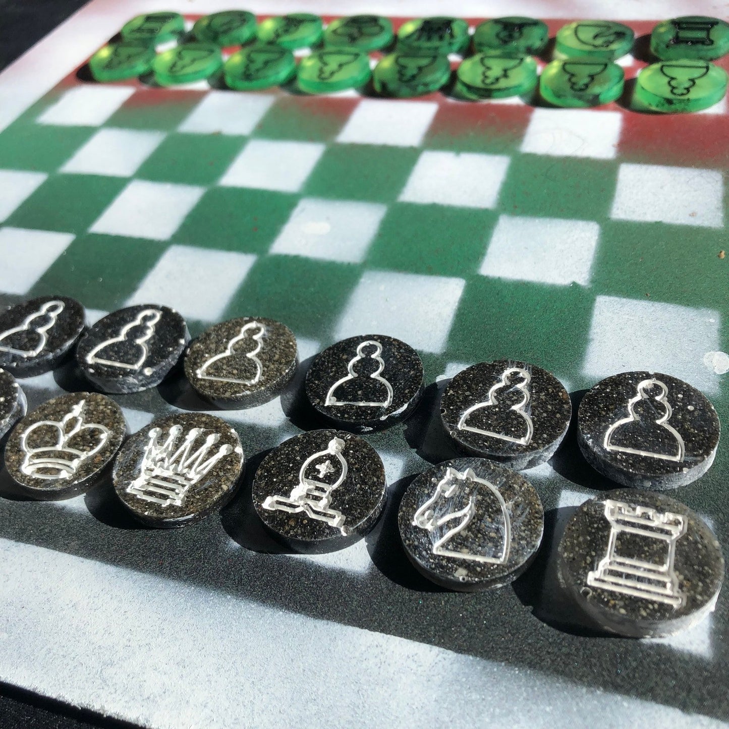 Chess Set - Kenya Flag Edition