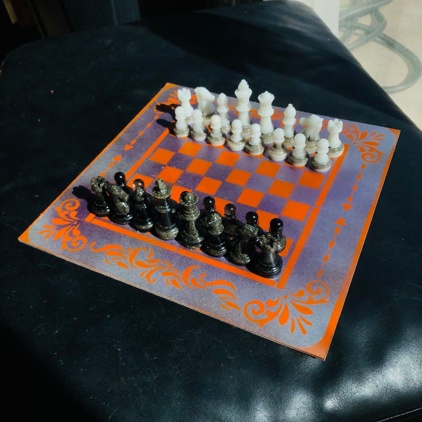 Chess Set - Orange Space