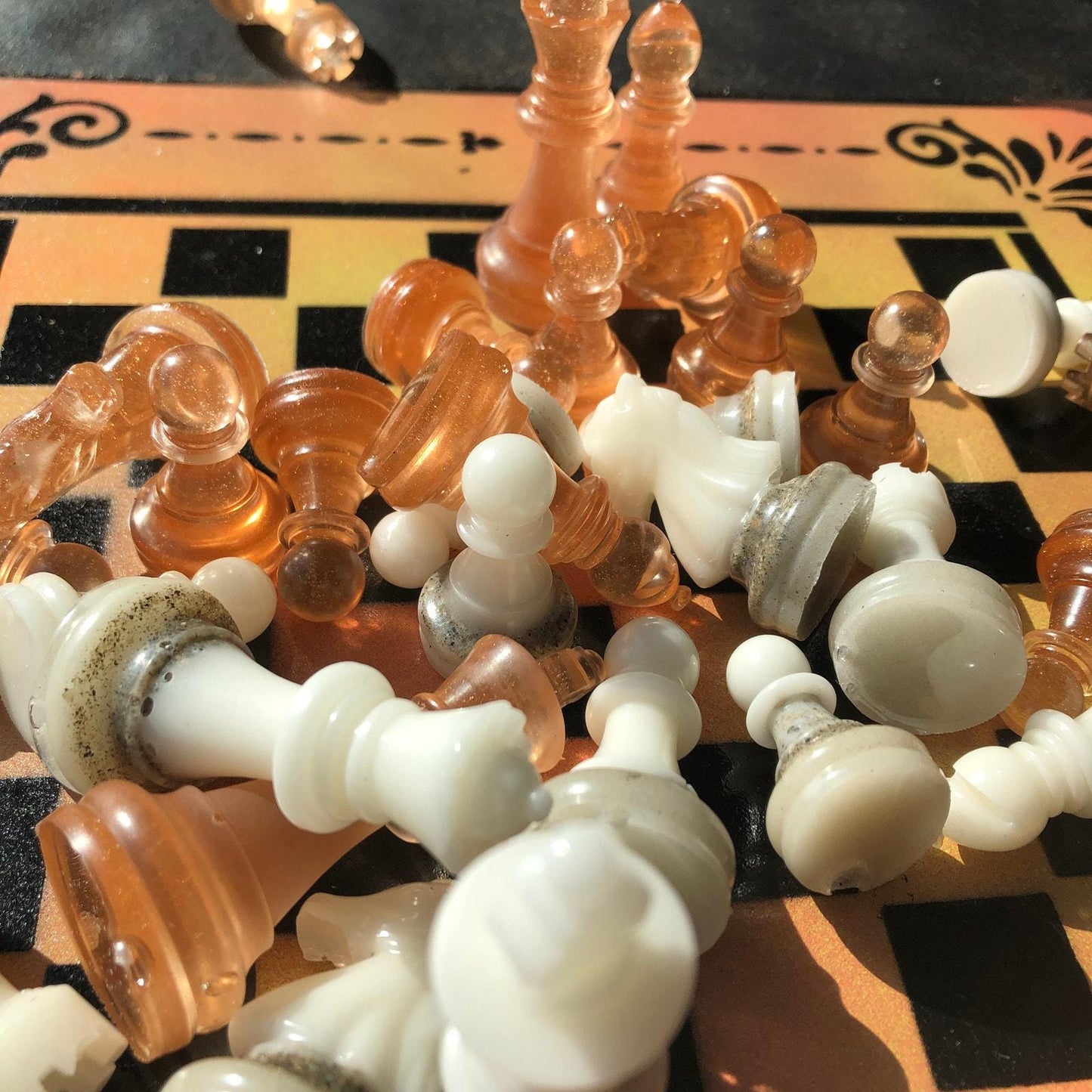 Chess Set - Sun Gold Royal