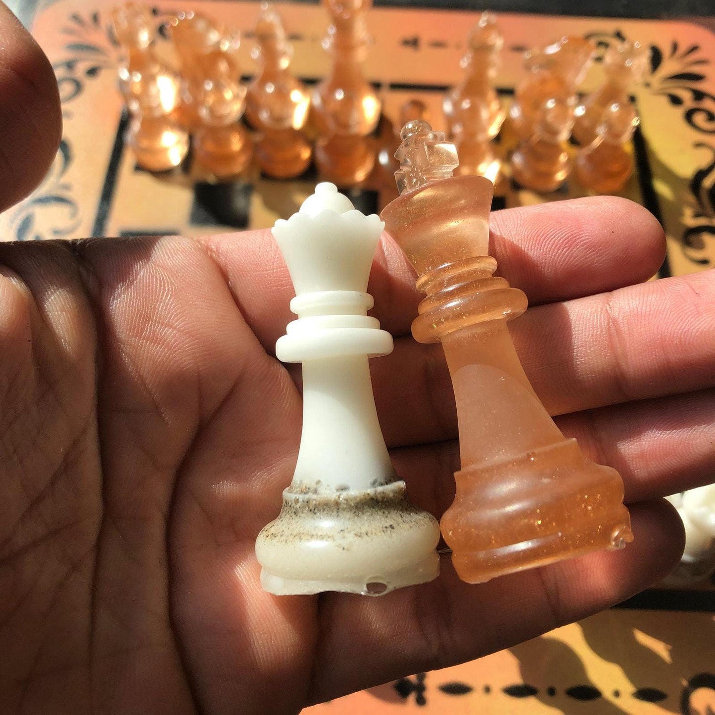 Chess Set - Sun Gold Royal