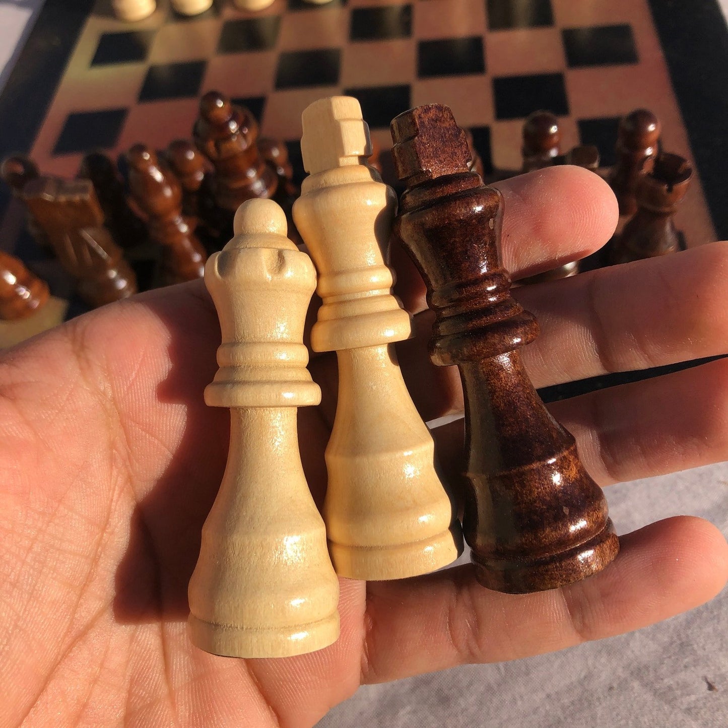 Chess Set - Rusting Bronze