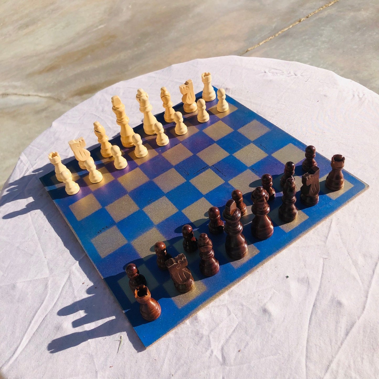 Chess Set - Golden Dawn