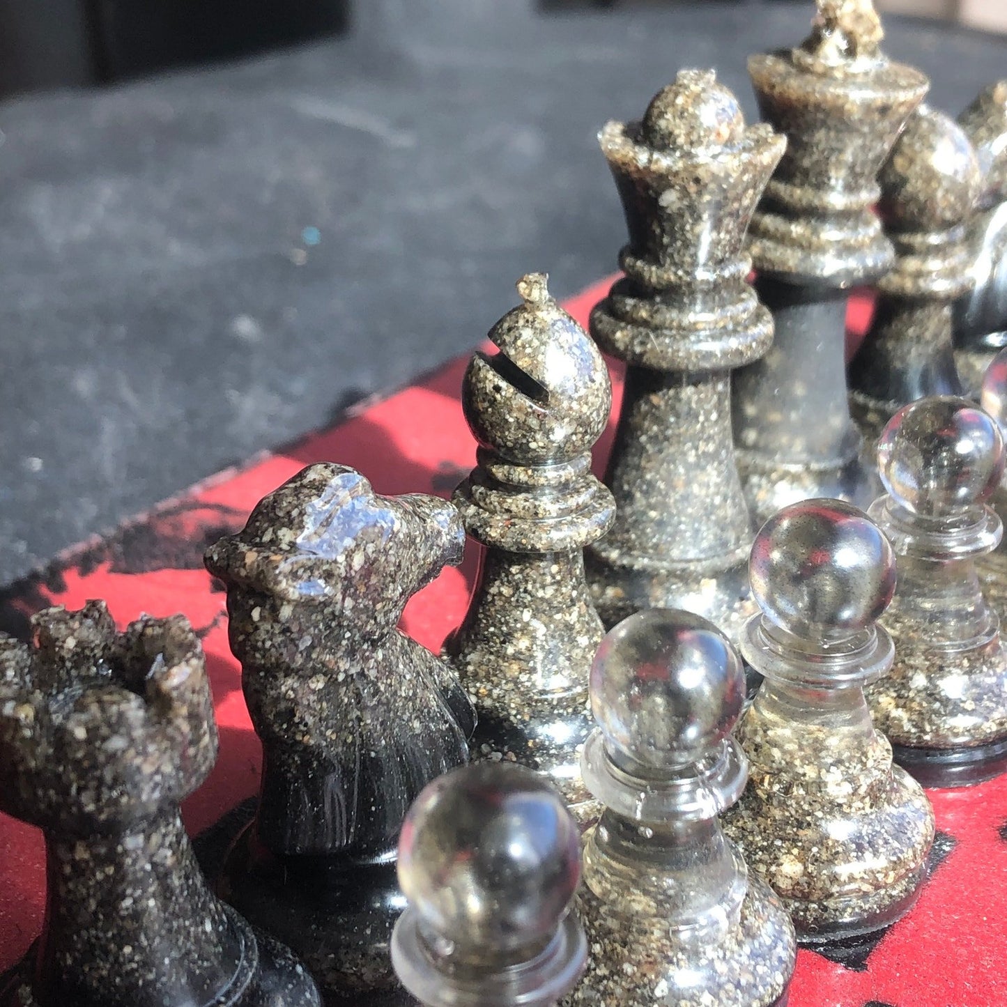 Chess Set - The King's Red