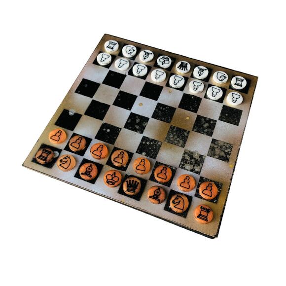 Chess Set - Orange Dusk