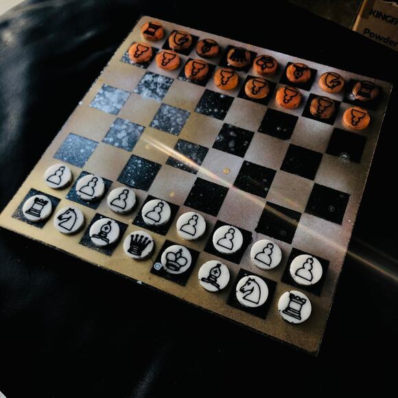 Chess Set - Orange Dusk