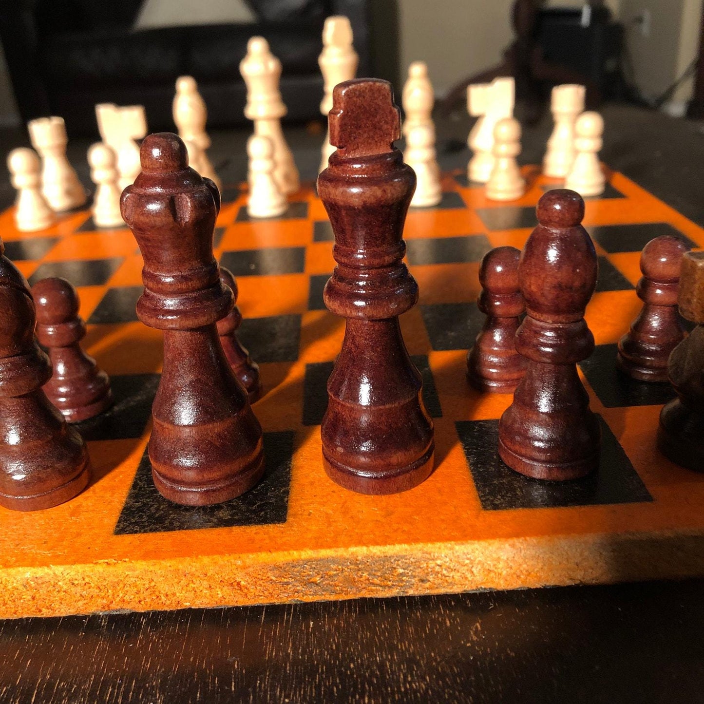 Chess Set - Halloween Orange Edition