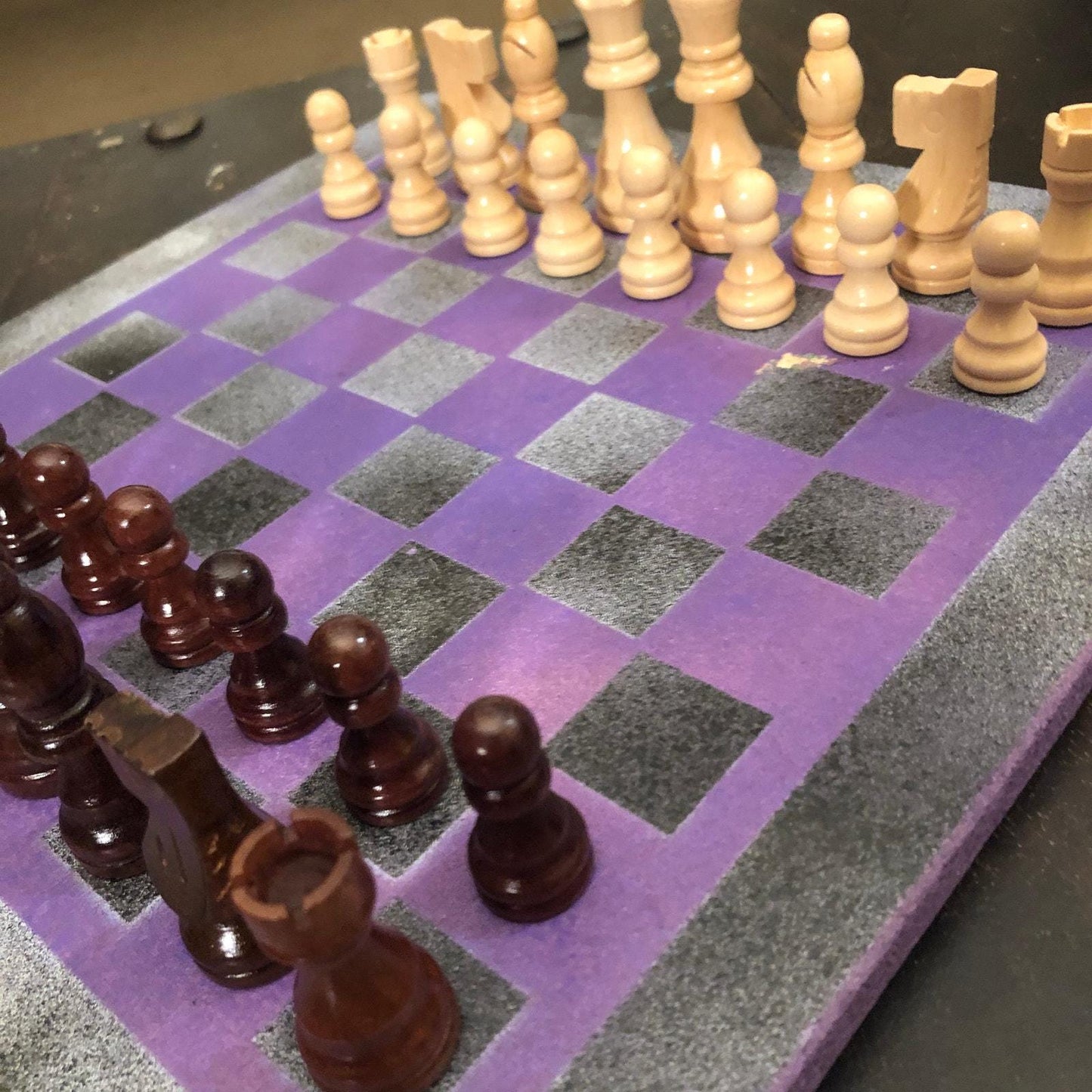 Chess Set - Midnight Purple