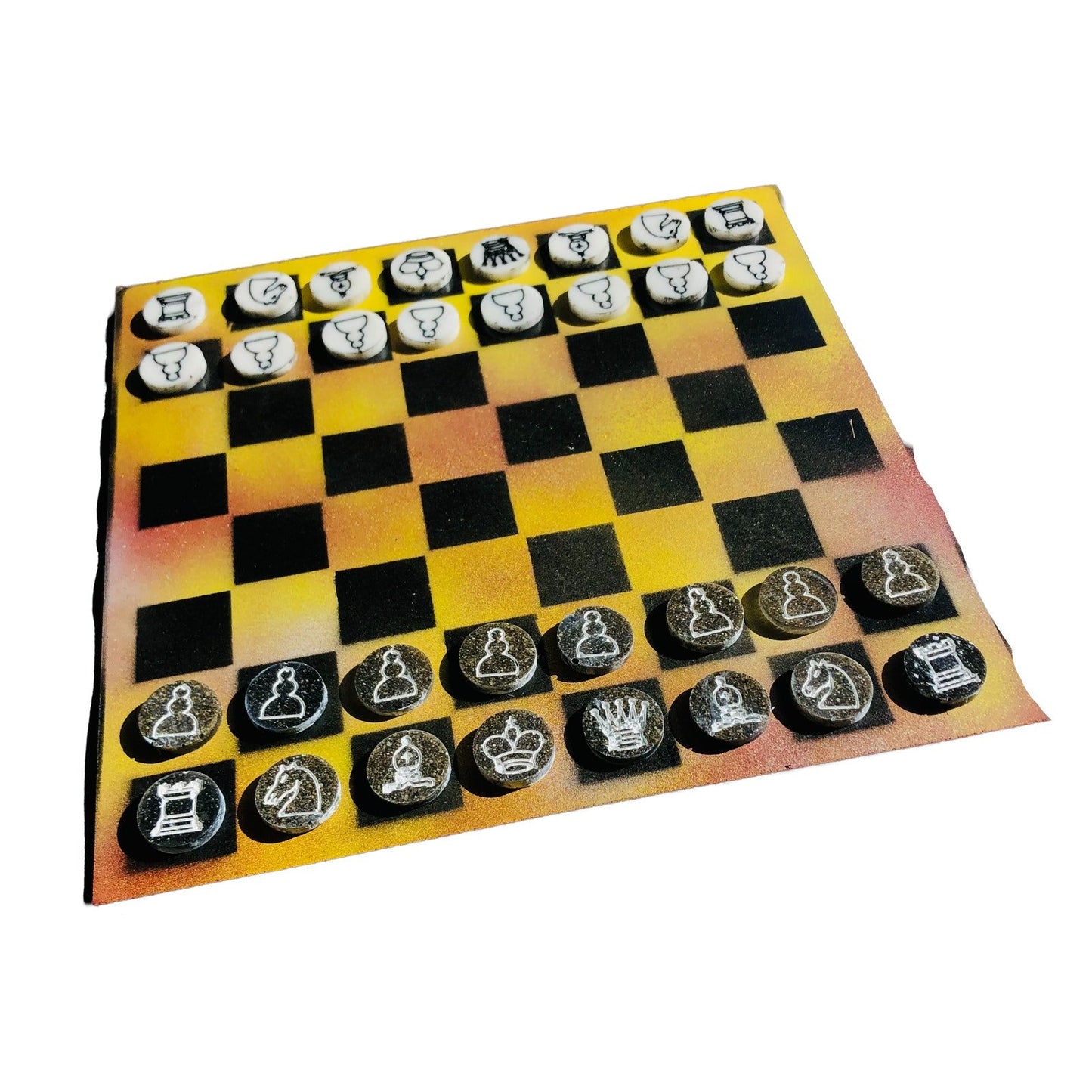 Chess Set - Spoiled Yellow