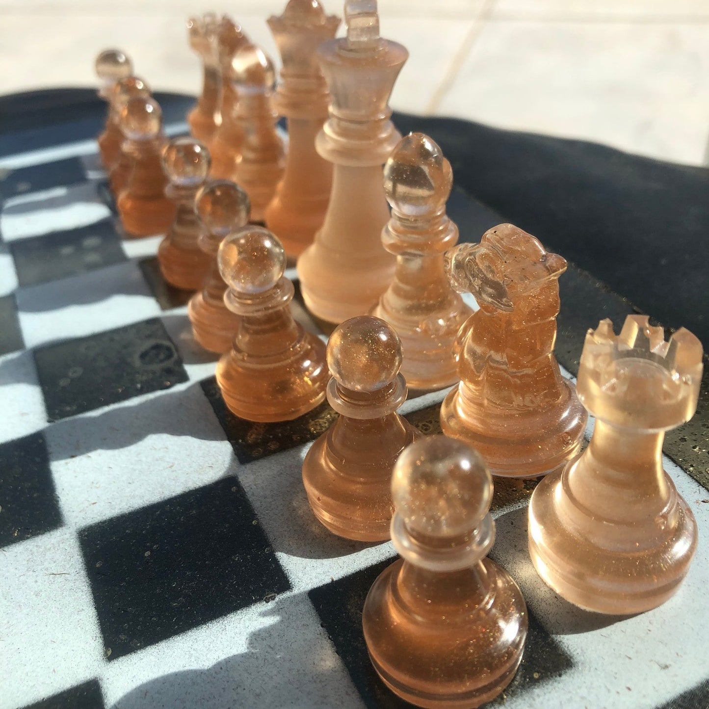 Chess Set - Golden Dust