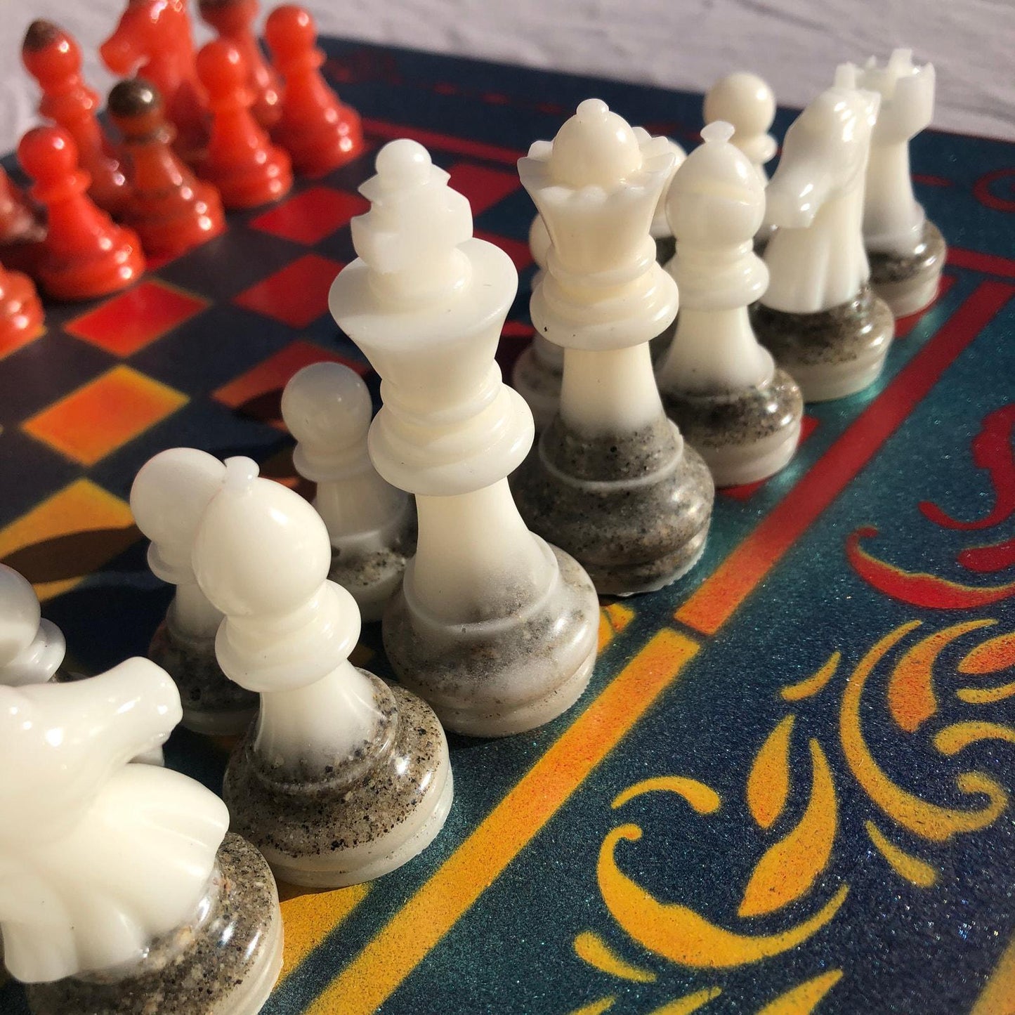 Chess Set - Deluxe Opal