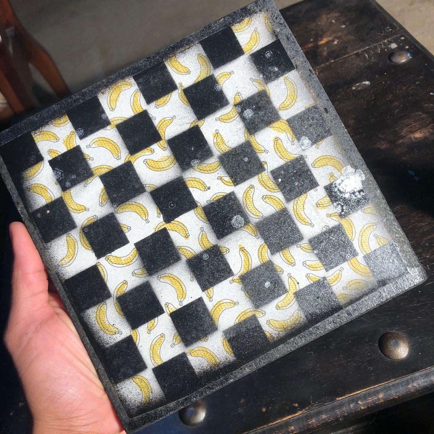 Scrapbook Chess Set - Banana Edition