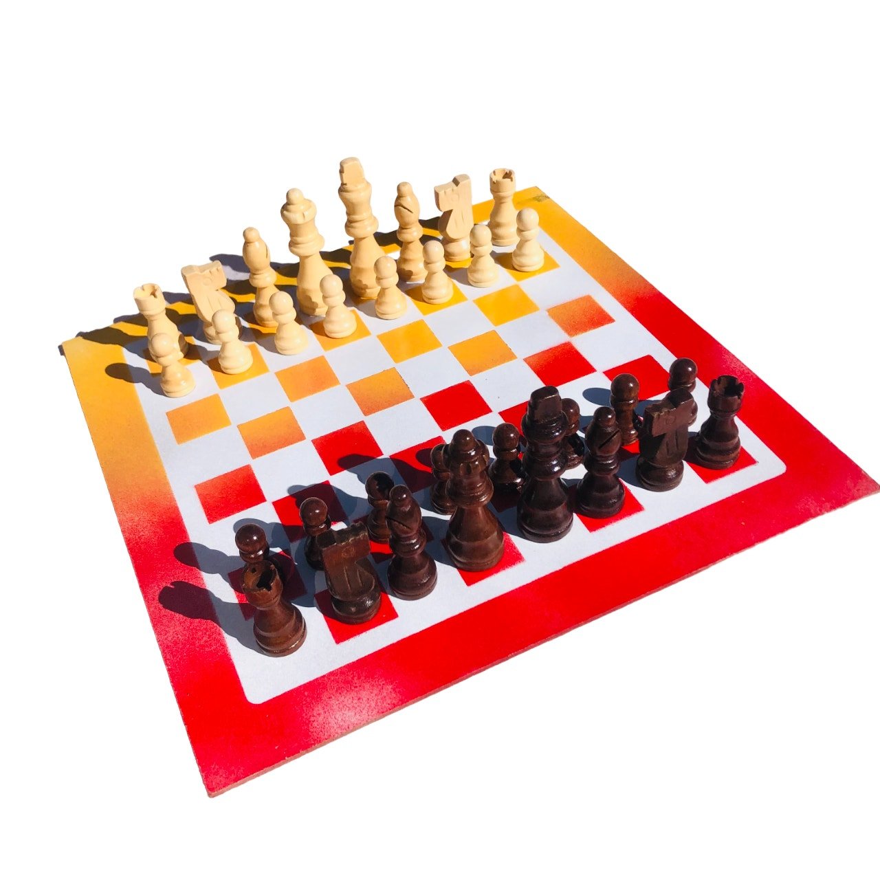 Chess Set - Sunset Horizon