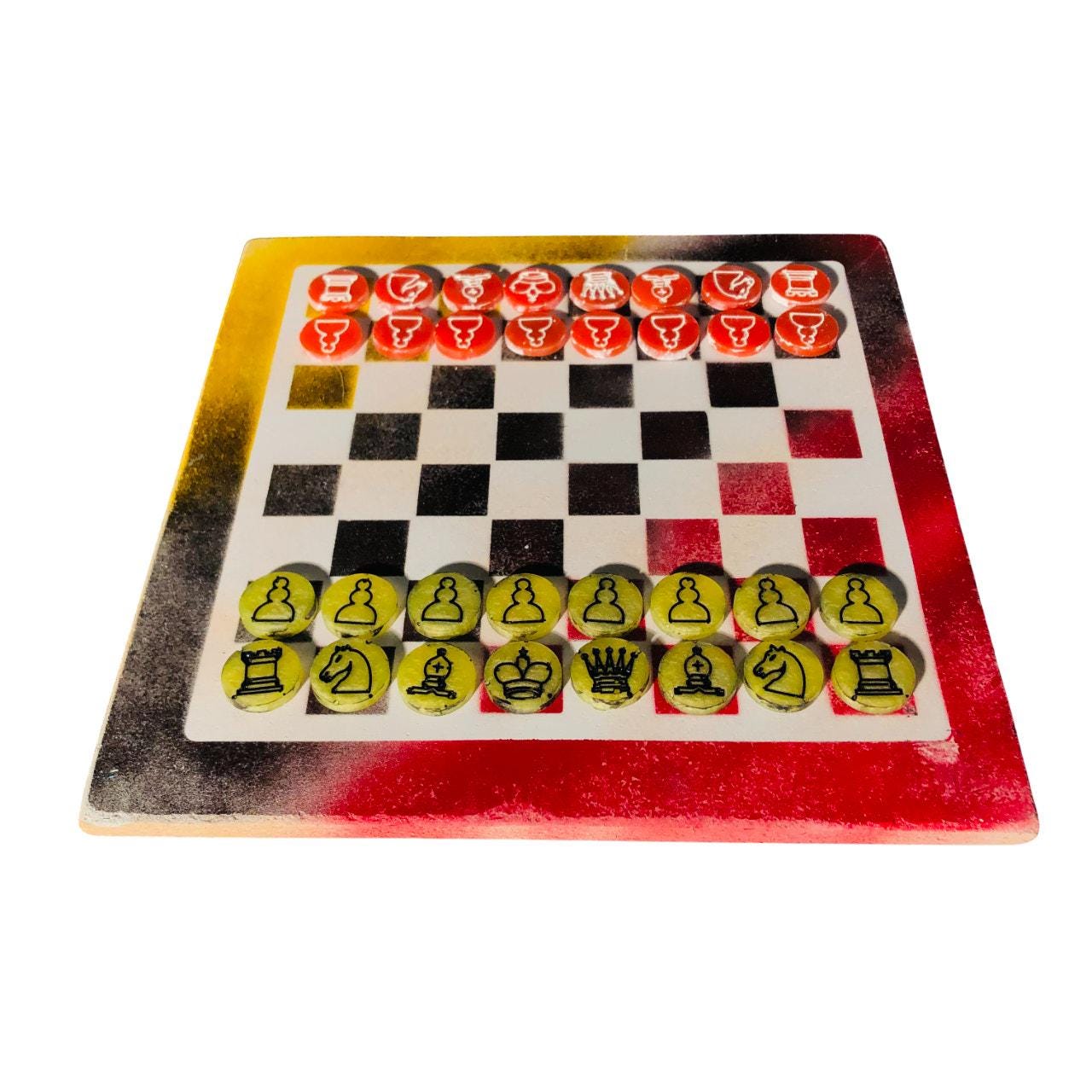 Chess Set - Multiple Color Edition (Resin Pieces)