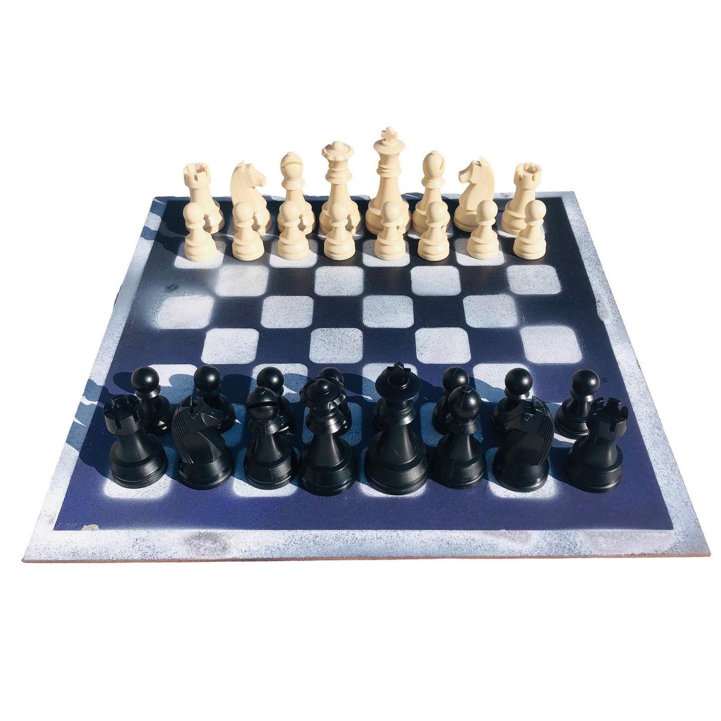 Large Chess Set - Purple Mix