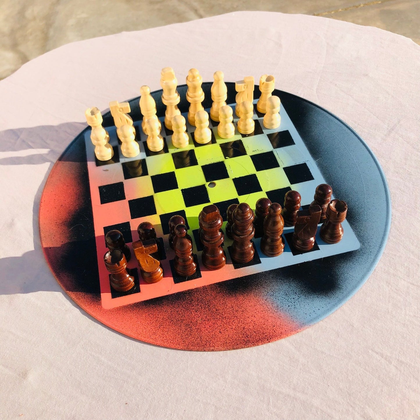 Vinyl Chess Set - Crazy Candy Edition